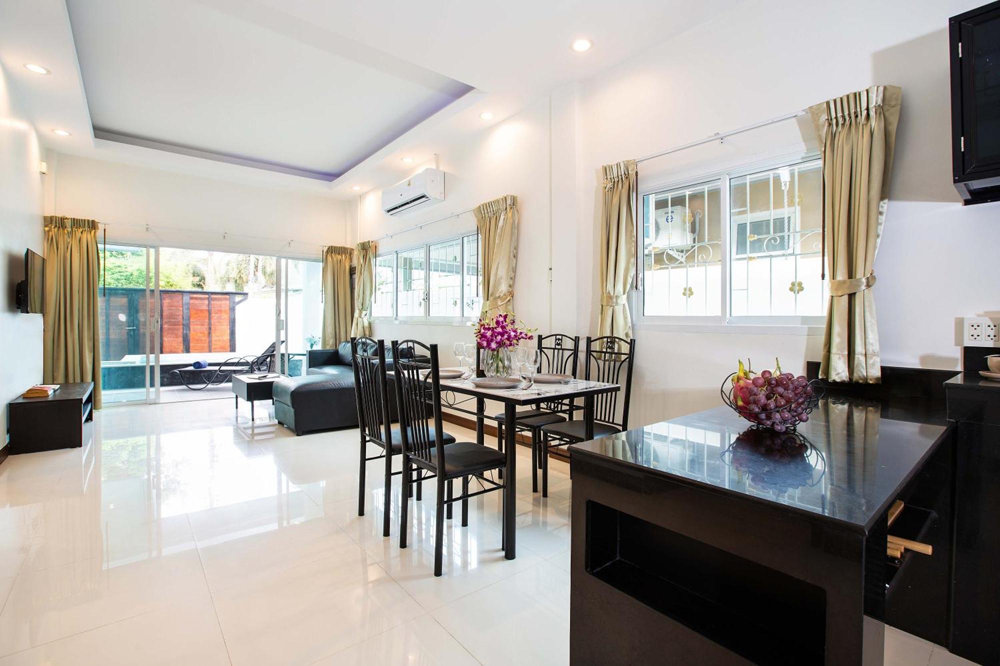Family 2Br Villa Lancelot 3 With Jacuzzi Pool, Just 10 Min Drive Naiharn And Rawai Ban Saiyuan Exterior foto